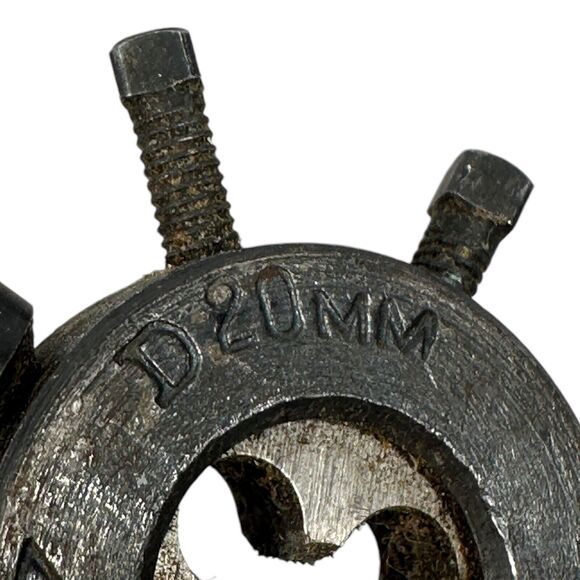 Vintage M5 D20mm 460K 33C Professional Thread Cutting Die Heavy Duty Hand Tools - Picture 6 of 11